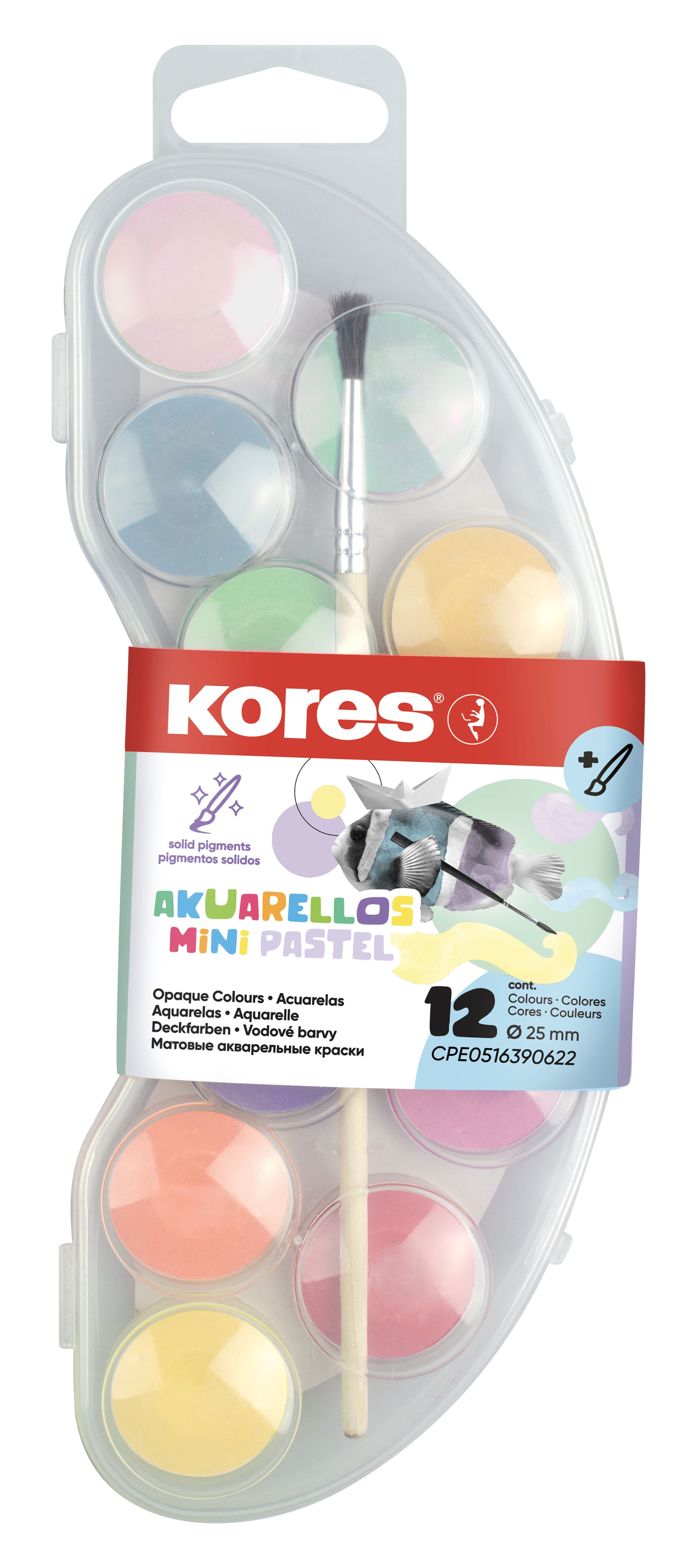 KORES „Akuarellos Mini” vízfesték