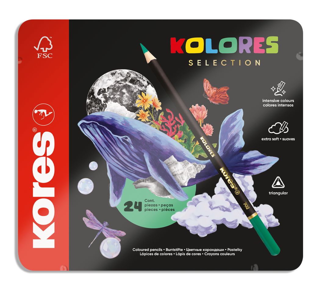 KORES „Kolores Selection” színesceruza készlet